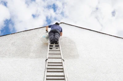Peinture extérieure à Saint-Georges-de-Reintembault — façades et ravalement